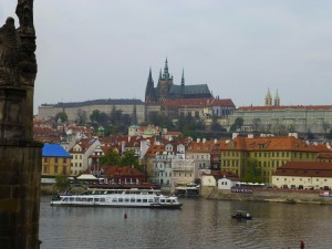 Вид на Прагу с Карлового моста